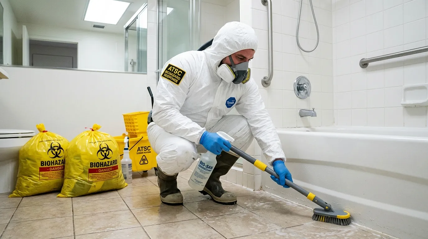 Decontamination equipment deployed for Blood Cleanup in Versailles